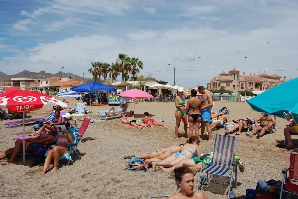 Villa Precioso Duplex Con Piscina, En 1ª Linea De Playa El Puerto de Mazarrón Esterno foto