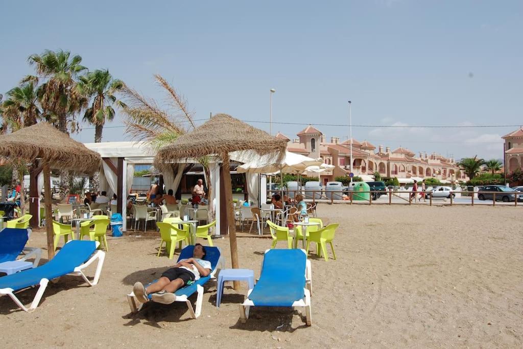 Villa Precioso Duplex Con Piscina, En 1ª Linea De Playa El Puerto de Mazarrón Esterno foto